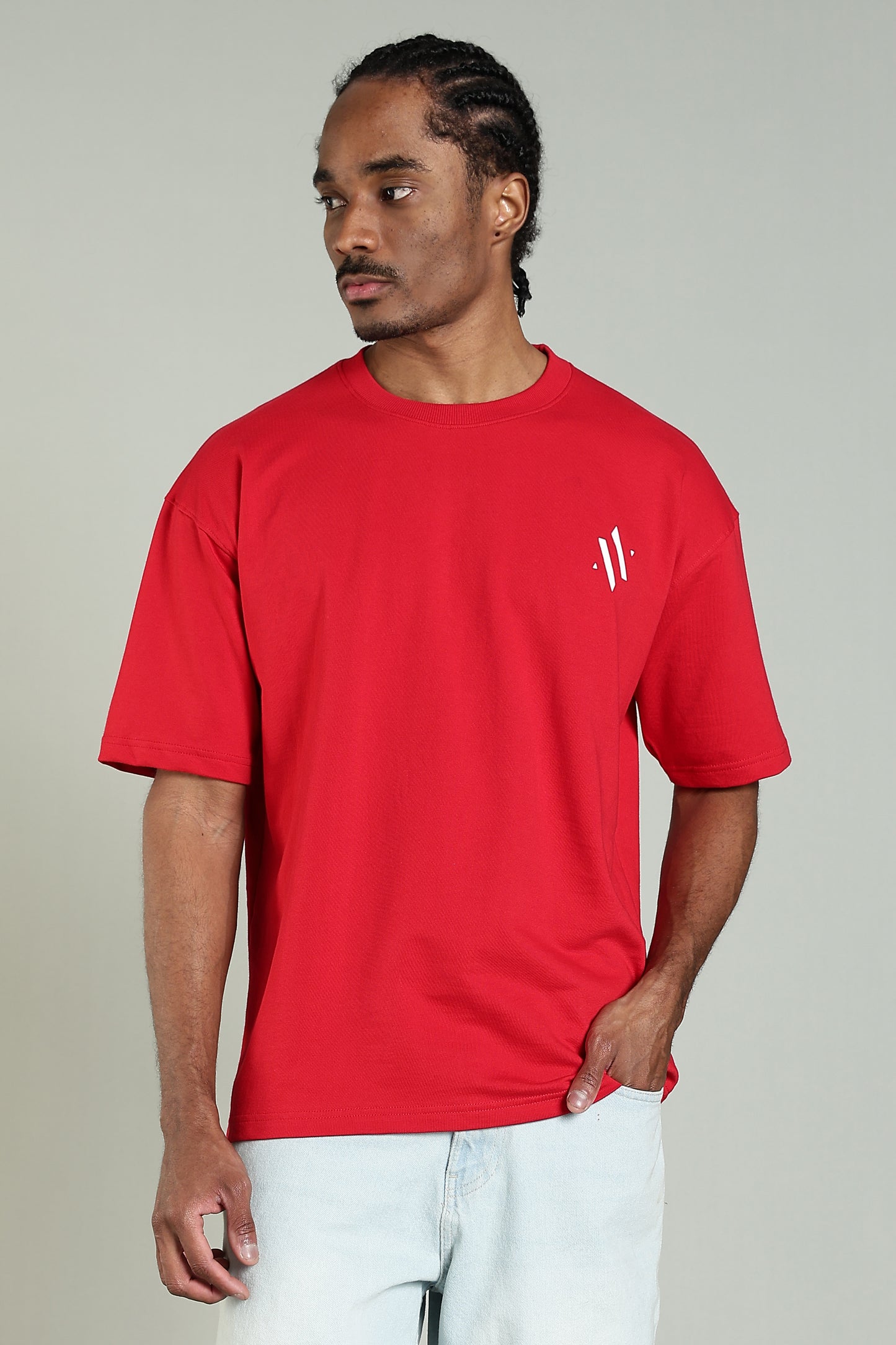 AKATSUKI BLOOD – NARUTO BACK PRINT TEE (RED)- Relaxed Fit Cotton T-Shirt