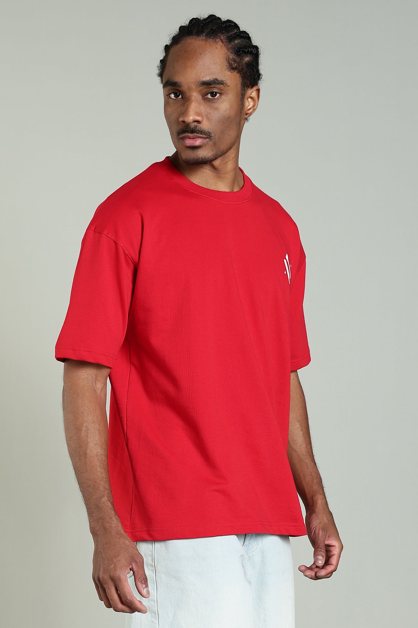 AKATSUKI BLOOD – NARUTO BACK PRINT TEE (RED)- Relaxed Fit Cotton T-Shirt
