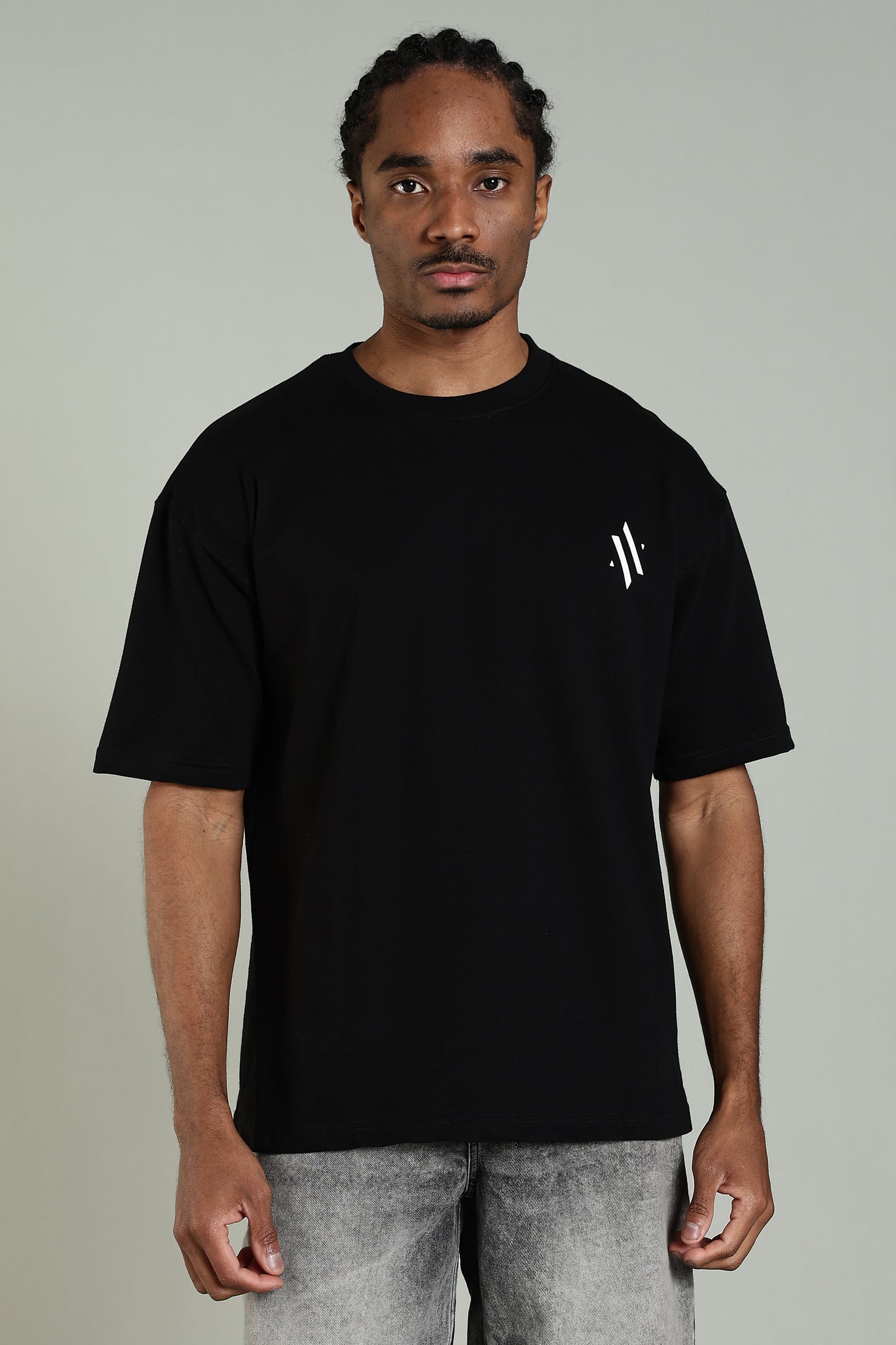 SHADOW NINJA - NARUTO-INSPIRED GRAPHIC TEE(BLACK)- Relaxed Fit Cotton T-Shirt