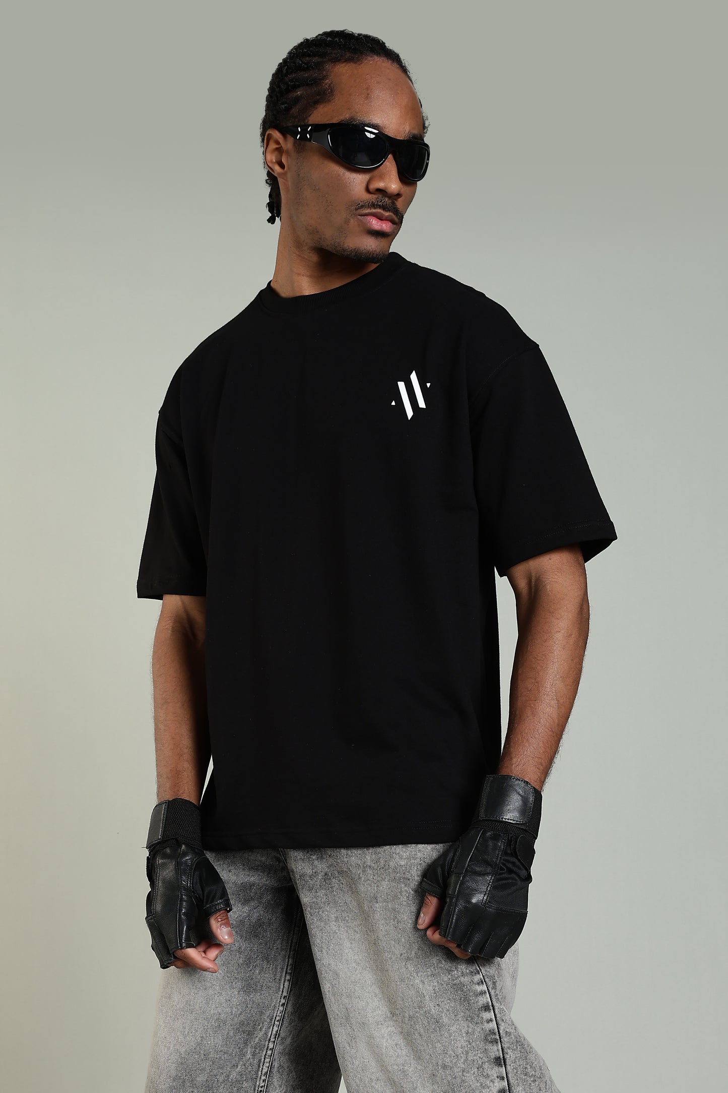 SHADOW NINJA - NARUTO-INSPIRED GRAPHIC TEE(BLACK)- Relaxed Fit Cotton T-Shirt