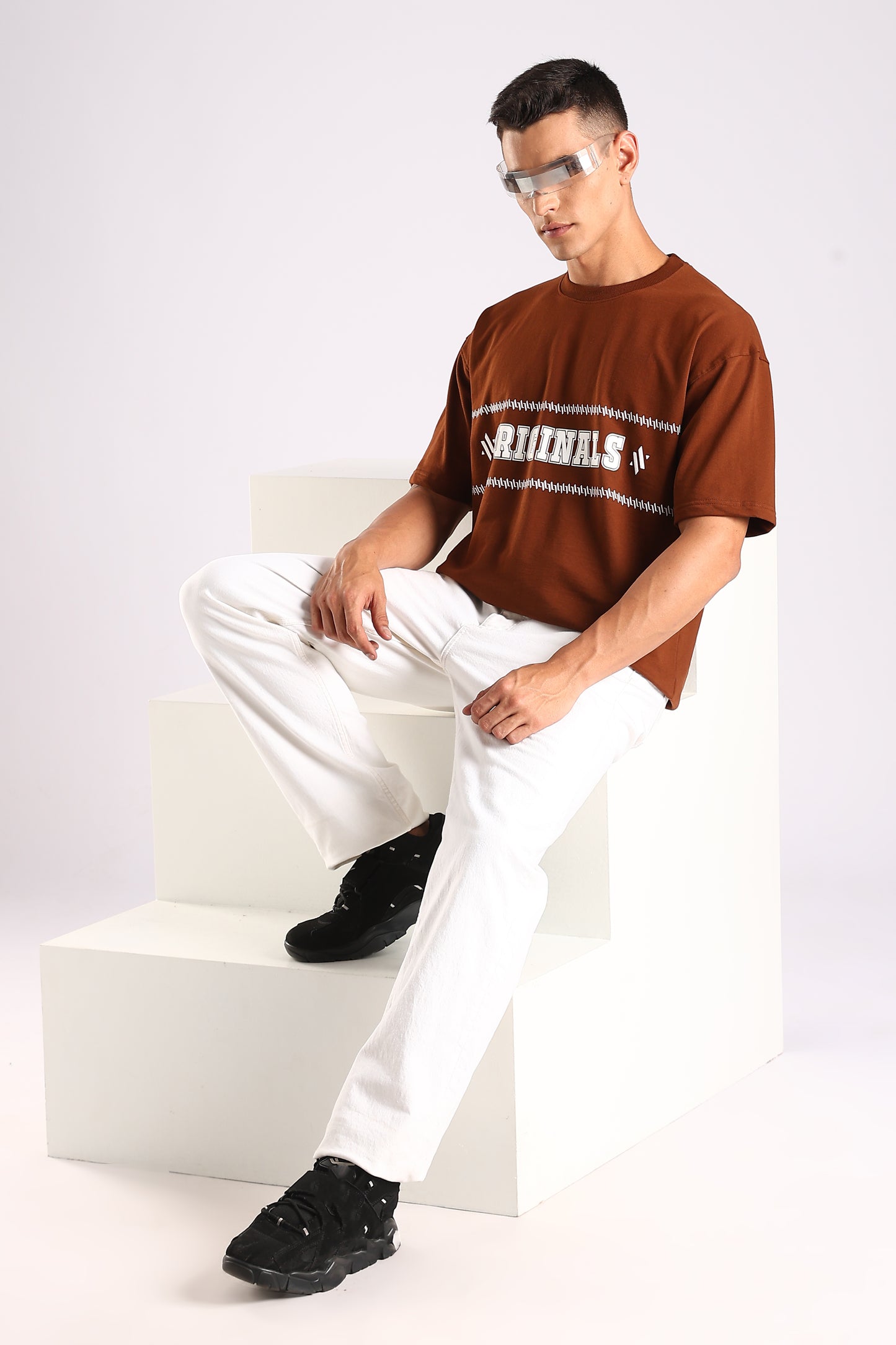 THE EARTH TEE - BY ORIGINALS - Relaxed Fit Cotton T-Shirt
