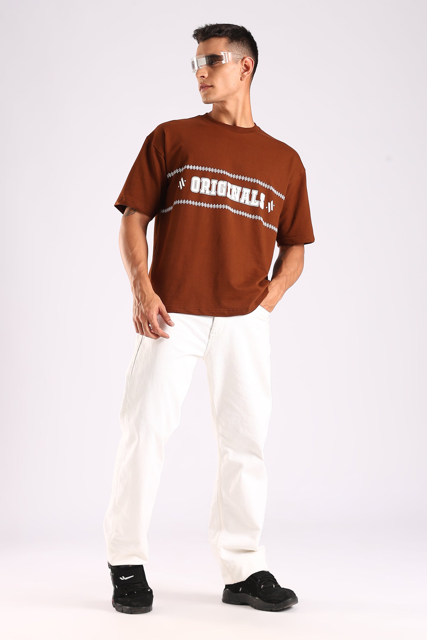 THE EARTH TEE - BY ORIGINALS - Relaxed Fit Cotton T-Shirt