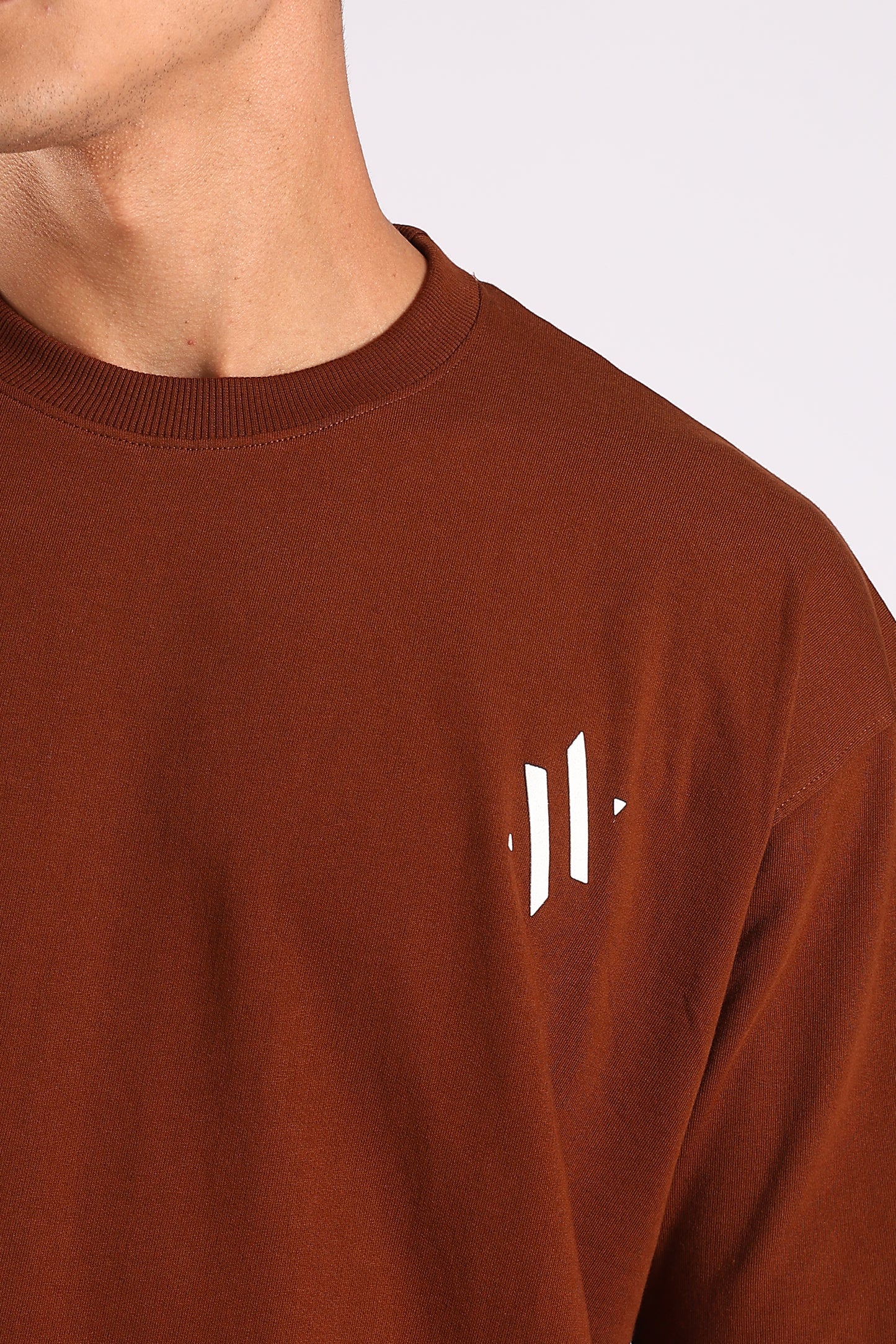 NINJA VISION / BROWN SERIES - Relaxed Fit Cotton T-Shirt