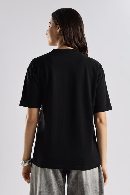 ORIGINALS /// Supreme Black  – Relaxed Fit Cotton T-Shirt