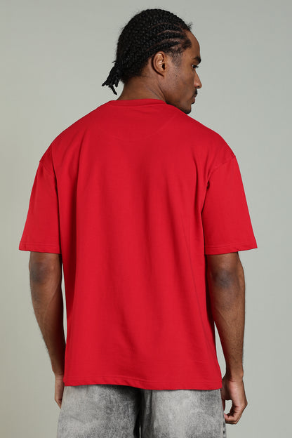 REDCORE - CLEAN LOGO TEE - Relaxed Fit Cotton T-Shirt