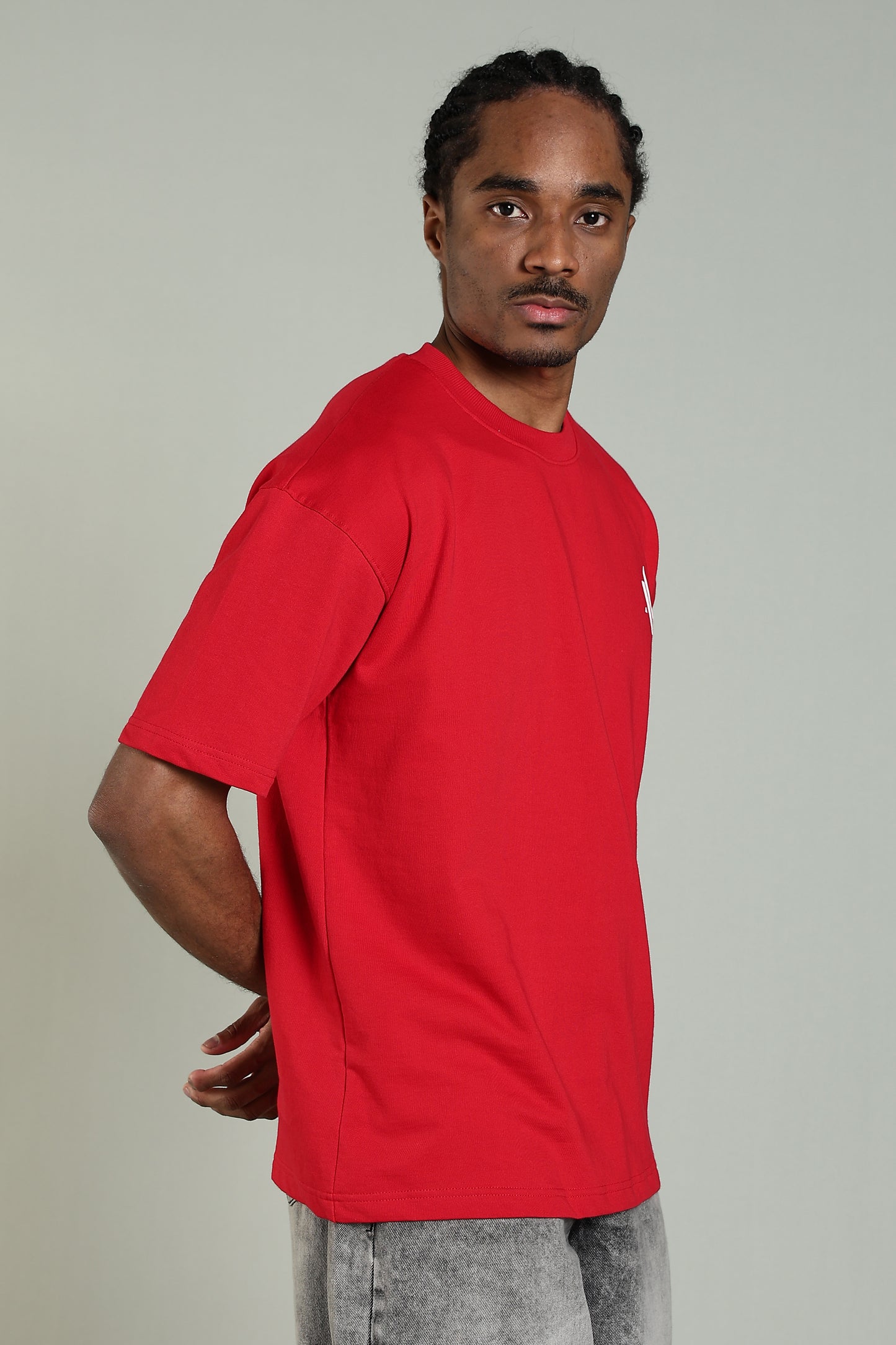 REDCORE - CLEAN LOGO TEE - Relaxed Fit Cotton T-Shirt