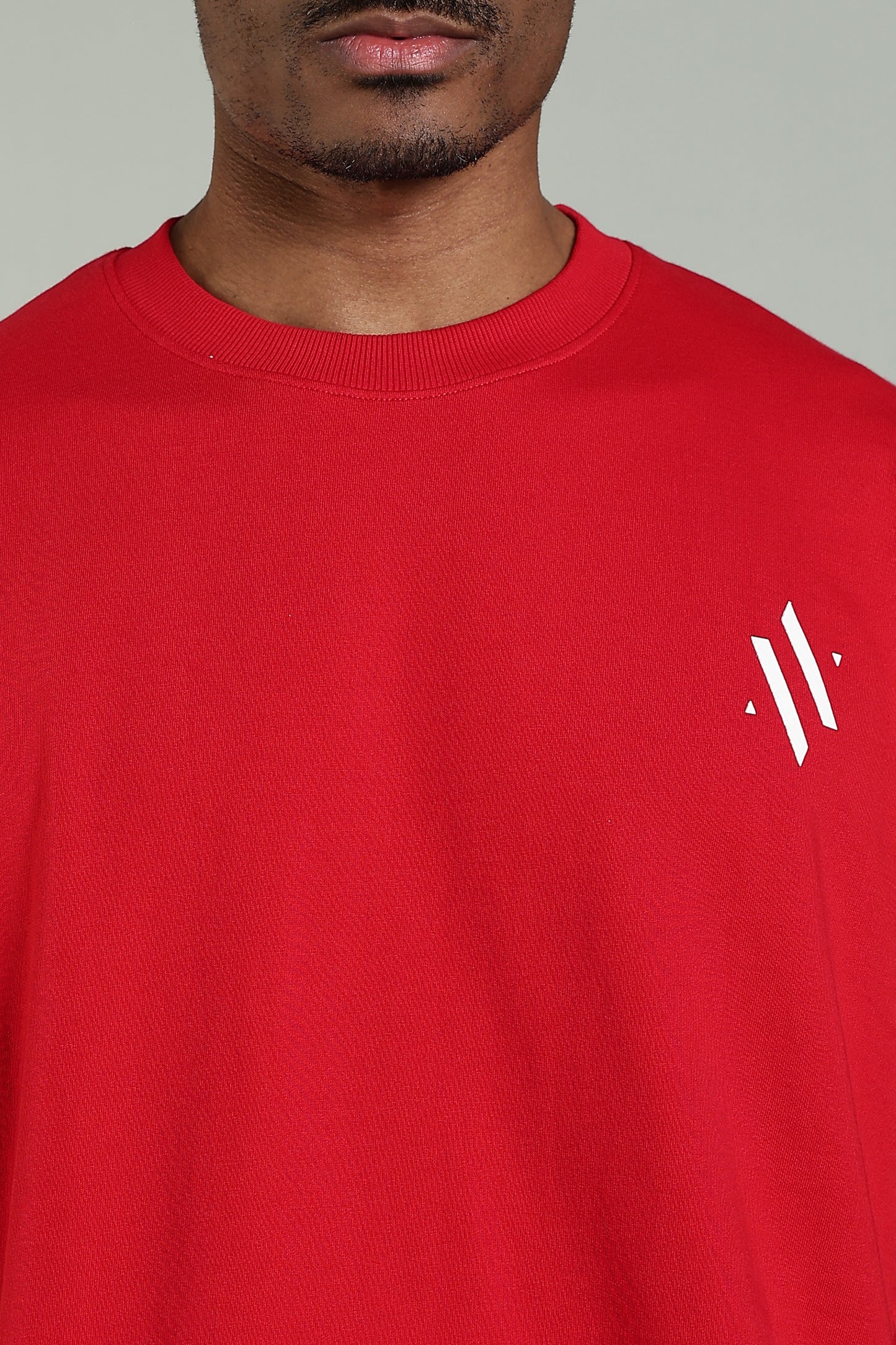 REDCORE - CLEAN LOGO TEE - Relaxed Fit Cotton T-Shirt