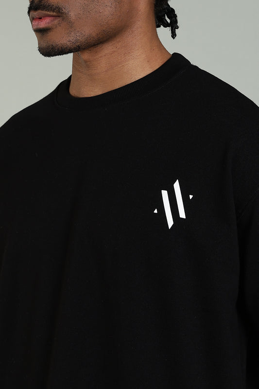 SHADOW NINJA - NARUTO-INSPIRED GRAPHIC TEE(BLACK)- Relaxed Fit Cotton T-Shirt