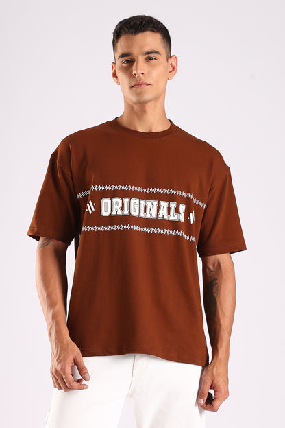 THE EARTH TEE - BY ORIGINALS - Relaxed Fit Cotton T-Shirt