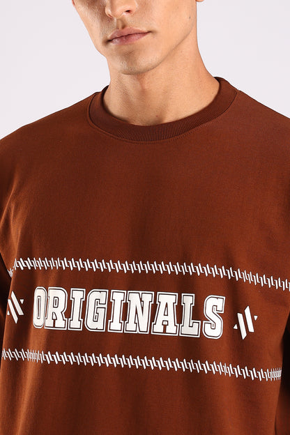 THE EARTH TEE - BY ORIGINALS - Relaxed Fit Cotton T-Shirt