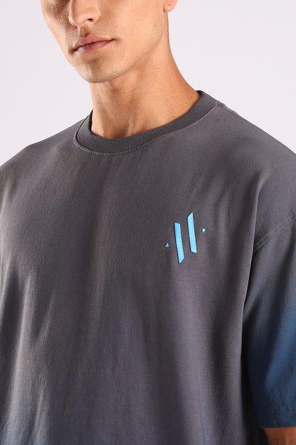 GRAVITY FADE – Bold Contrast Cotton Tee - Relaxed Fit Cotton T-Shirt