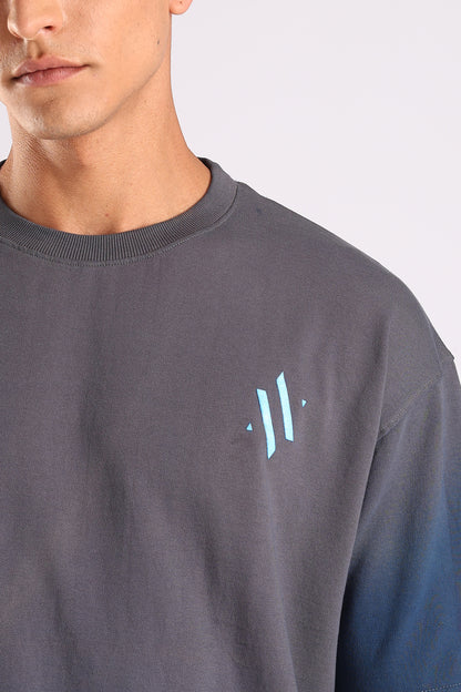 GRAVITY FADE – Bold Contrast Cotton Tee - Relaxed Fit Cotton T-Shirt